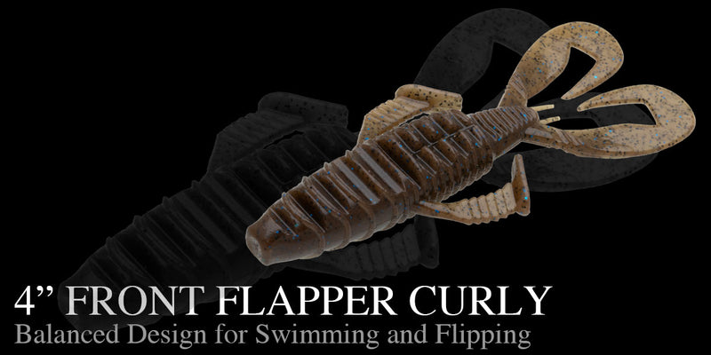 4" Front Flapper Curly - Nories