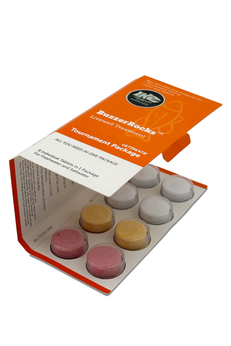 Buzzerrocks Livewell Treatment - Ultimate Tournament Package