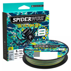 SpiderWire Ultracast® Braid - 164YD/150M - Aqua Camo / Inshore Camo