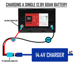 Lynac Lithium - 12V 10A LFP Smart Charger