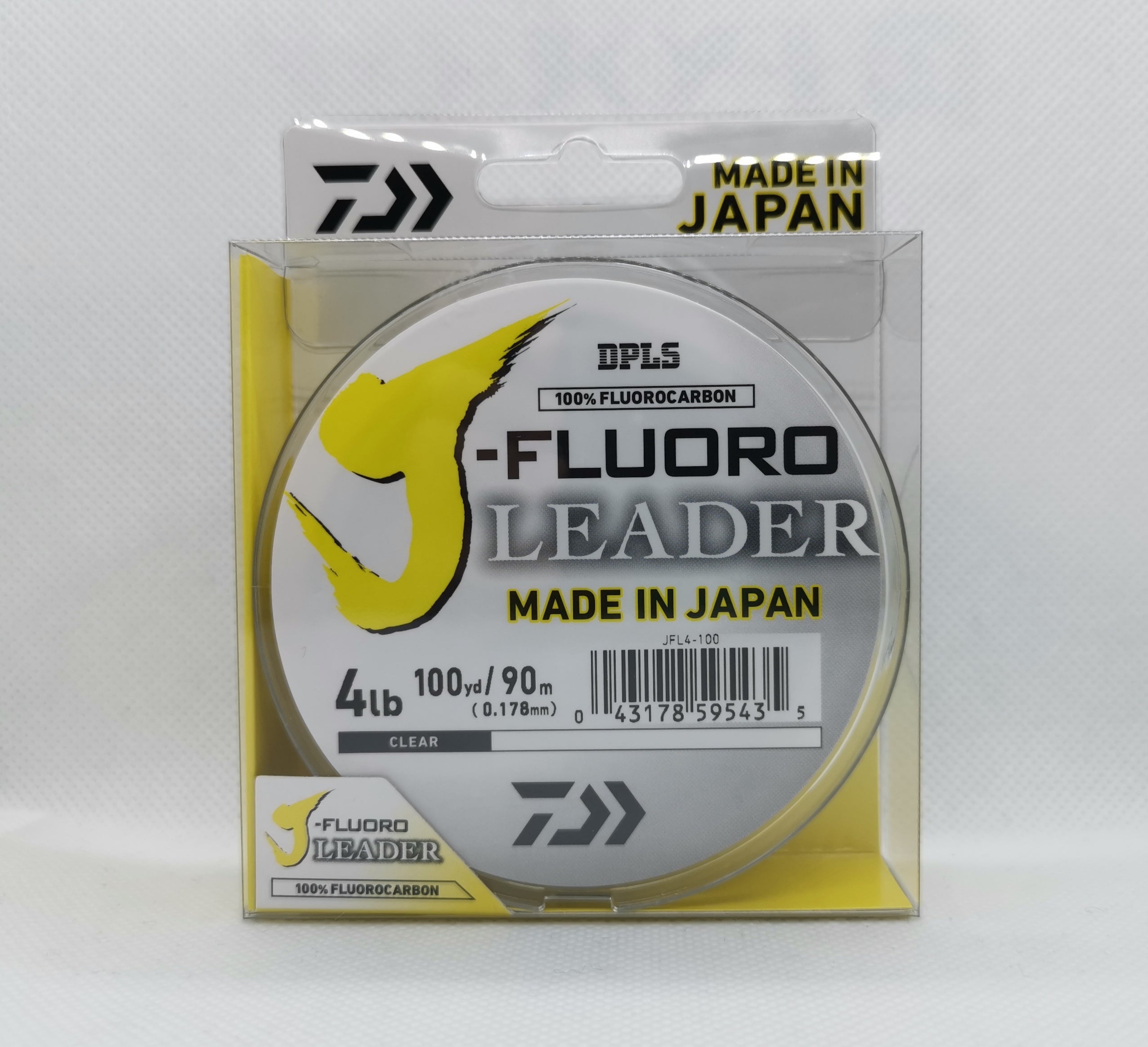Daiwa J-Fluoro Leader - 100 yd. - 6 lb. Test - 0.22 mm Diameter