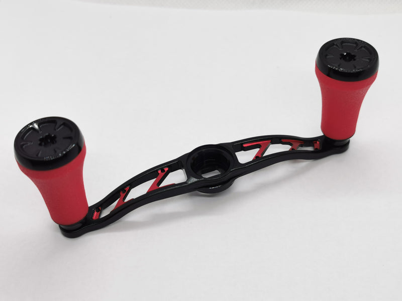 GOMEXUS ALUMINUM DUAL COLOR HANDLE WITH TPE KNOB FOR SHIMANO