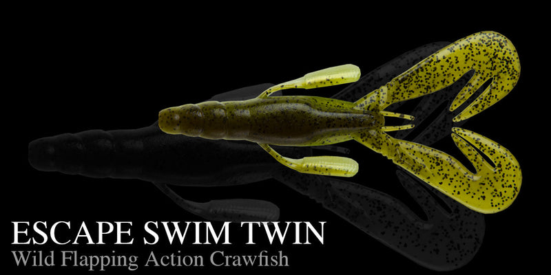 3.25" Escape Swim Twin - Nories