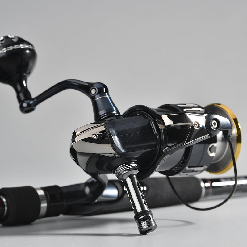 reel stand shimano Gomexus Reel Stand 48mm with Light Sticker for Shimano Spinning Reels